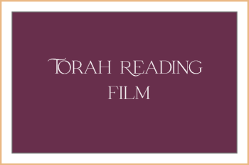torah reading video editing